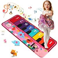 Los mejores  - Shayson - Alfombrillas Musicales para niños- Alfombrilla para Piano con música para bebés- Manta de Animales…